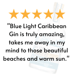 Blue Light Boutique Batch Gin - Blue Light Caribbean Gin